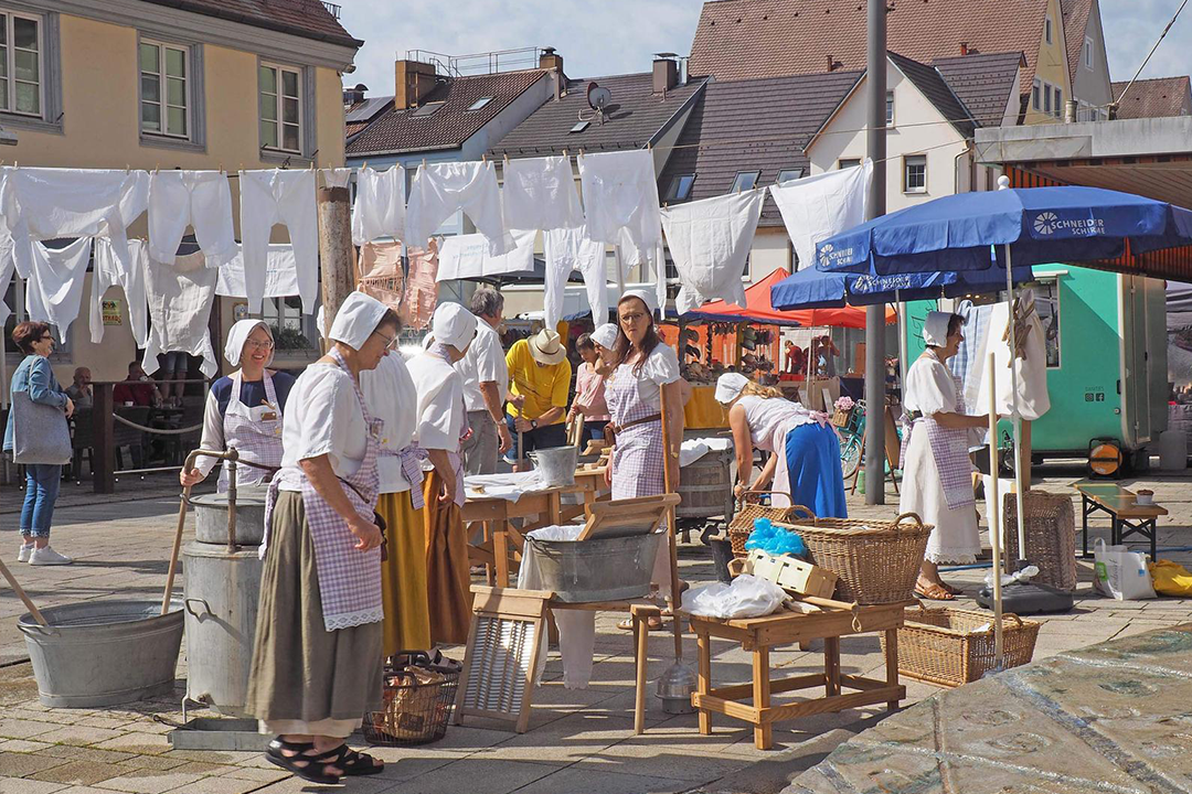 "Ablawäschweiber“ aus Mengen